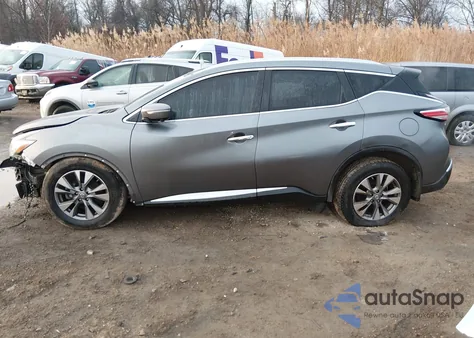 2015 Nissan Murano Sl из США, поврежденный, VIN 5N1AZ2MHXFN243747